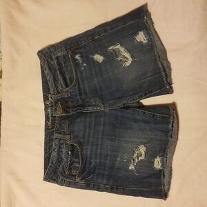 American Eagle Denim Shorts Size 4